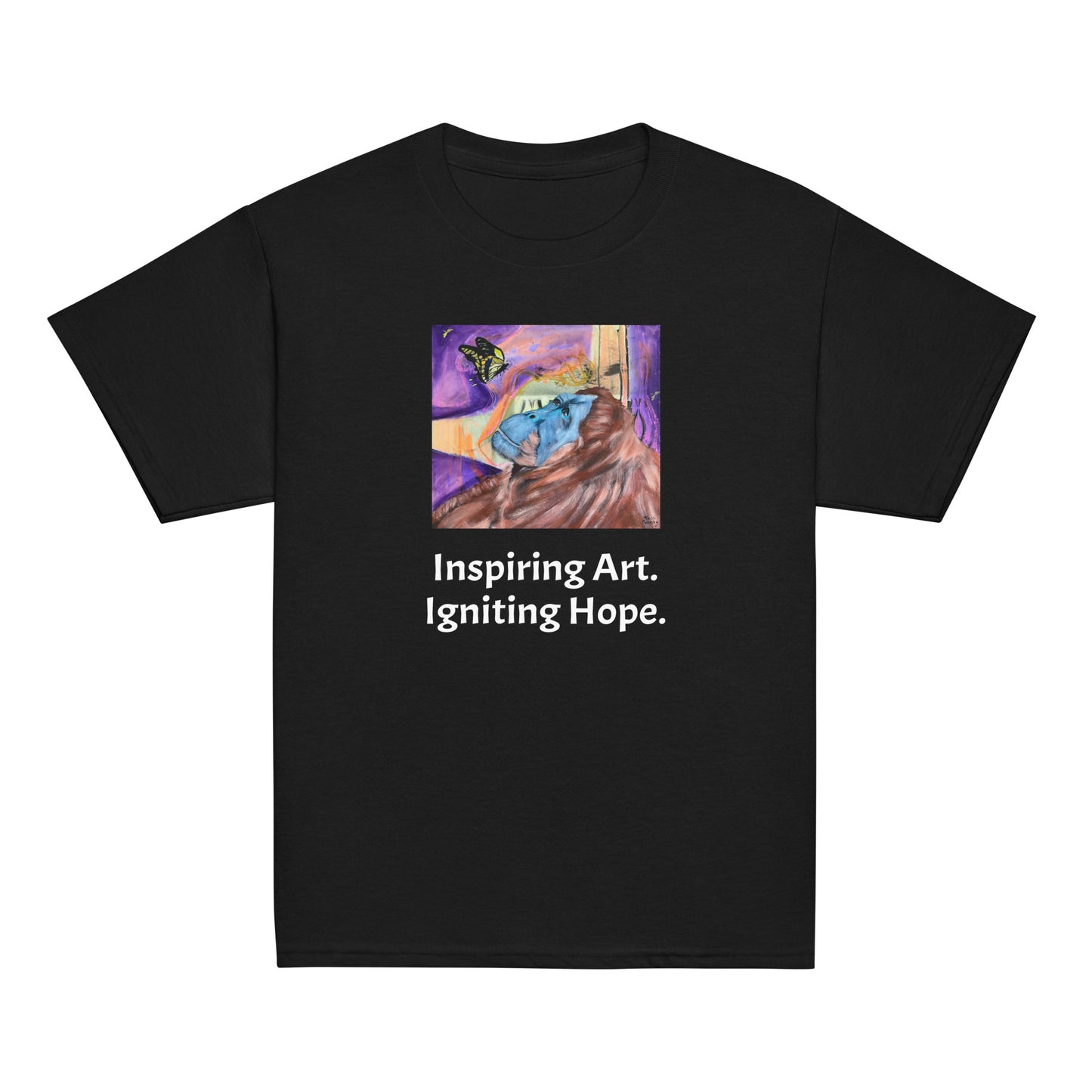 Youth classic tee with Original Orangutan image